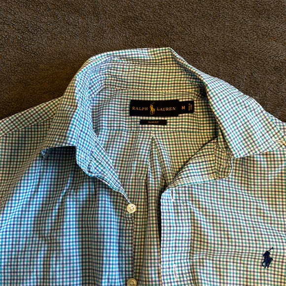Long Sleeve Button Up Shirt. Polo by Ralph Lauren - Picture 1 of 2